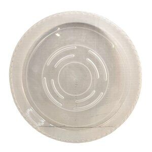 Clear Plant Saucer Heavy Plastic  12 OD Inch Diameter Thicker Clear PP Plastic P